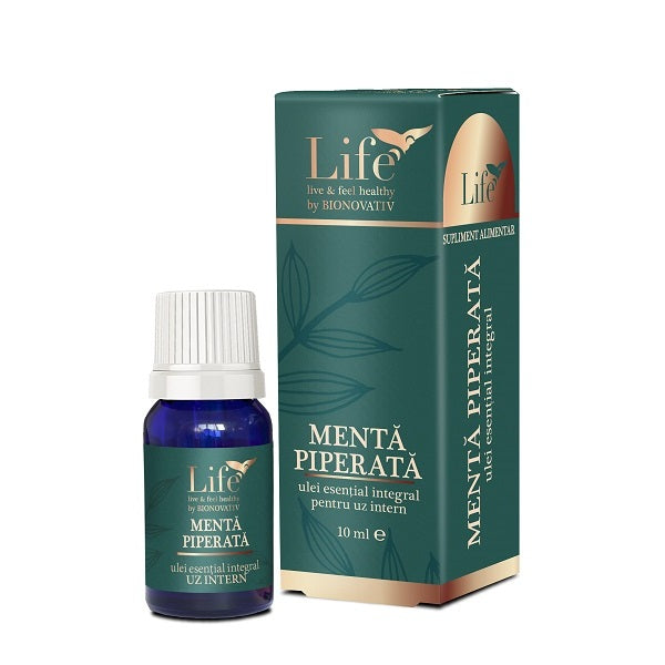 Ulei esential integral menta piperata 10ml - Bionovativ