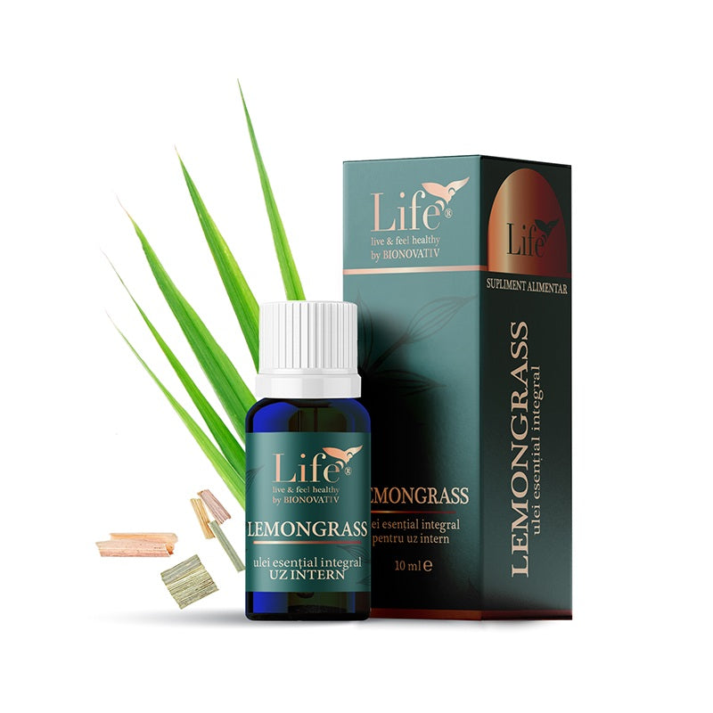 Ulei esential integral lemongrass 10ml - Bionovativ