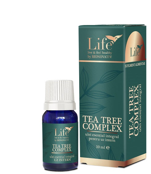 Ulei esential integral tea tree 10ml - Bionovativ