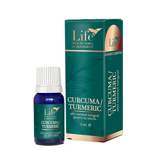 Ulei esential integral curcuma/turmeric 5ml - Bionovativ