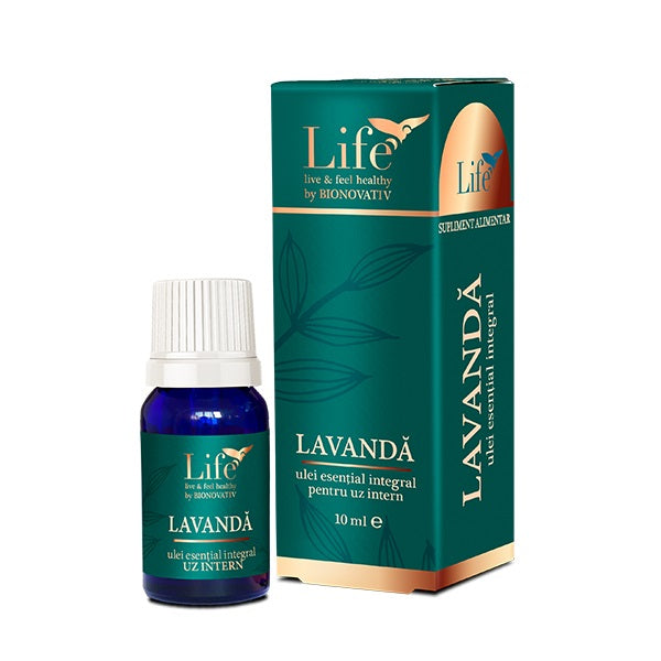 Ulei esential integral lavanda 10ml - Bionovativ