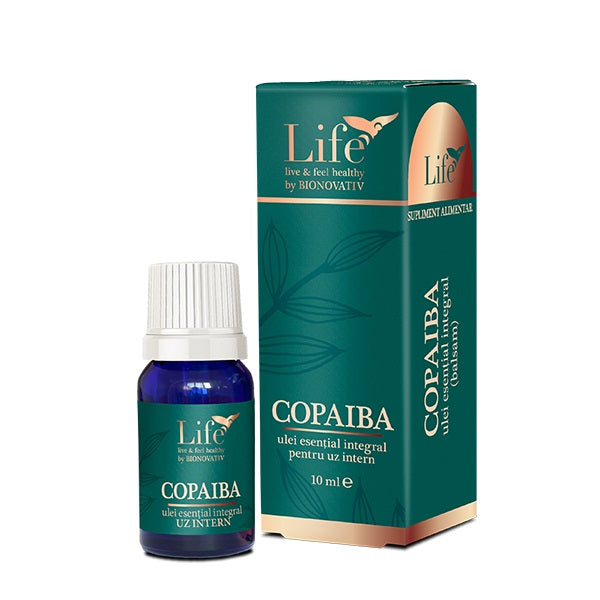 Ulei esential integral copaiba 10ml - Bionovativ