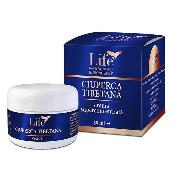 Ciuperca tibetană (50 ml) – Bionovativ - cremă cu cordyceps, consolida, brad siberian