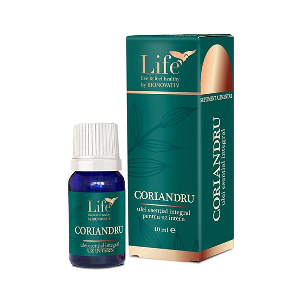 Ulei esential integral coriandru 10ml - Bionovativ