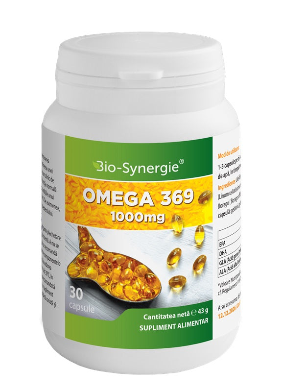 Omega 3-6-9 1000mg 30cps - Bio-Synergie