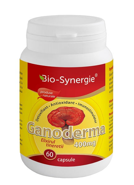 Ganoderma 400mg 60cps - Bio-Synergie
