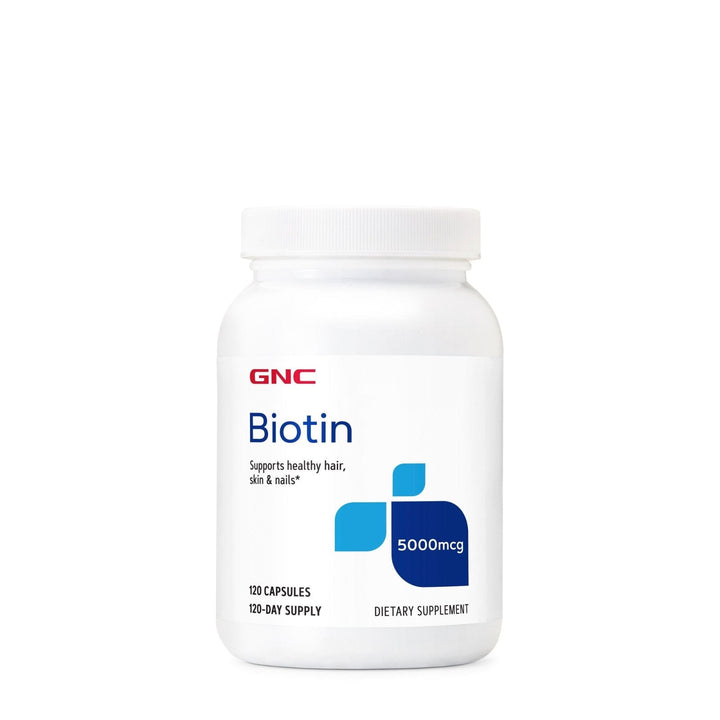 Biotina 5000mcg 120cps - Gnc