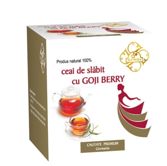 Ceai pentru slabit cu goji, 2 grame x 20 doze-BISN.00002