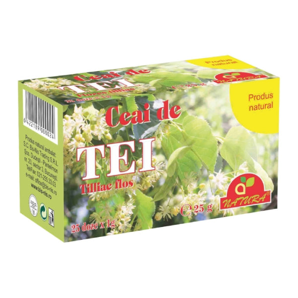 Ceai de tei 1,25gr*20dz - Bis Nis
