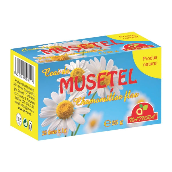 Ceai de musetel 1,25gr*20dz - Bis Nis
