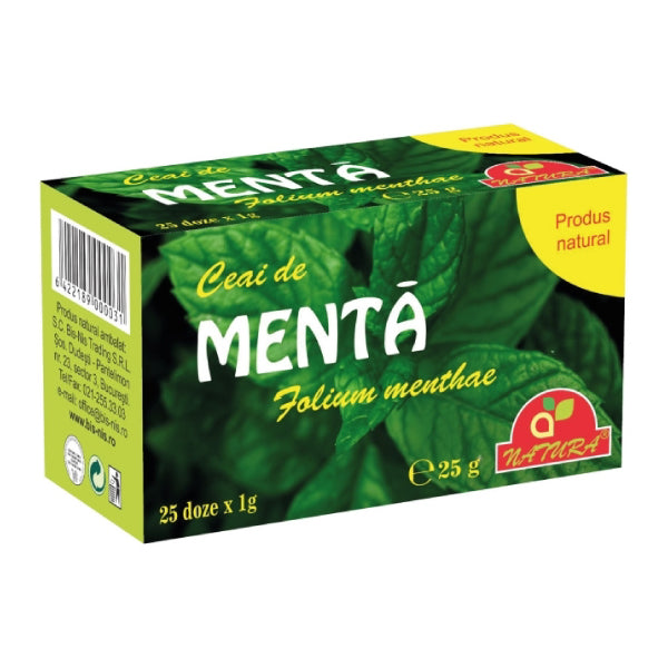 Ceai de menta 1,25gr*20dz - Bis Nis