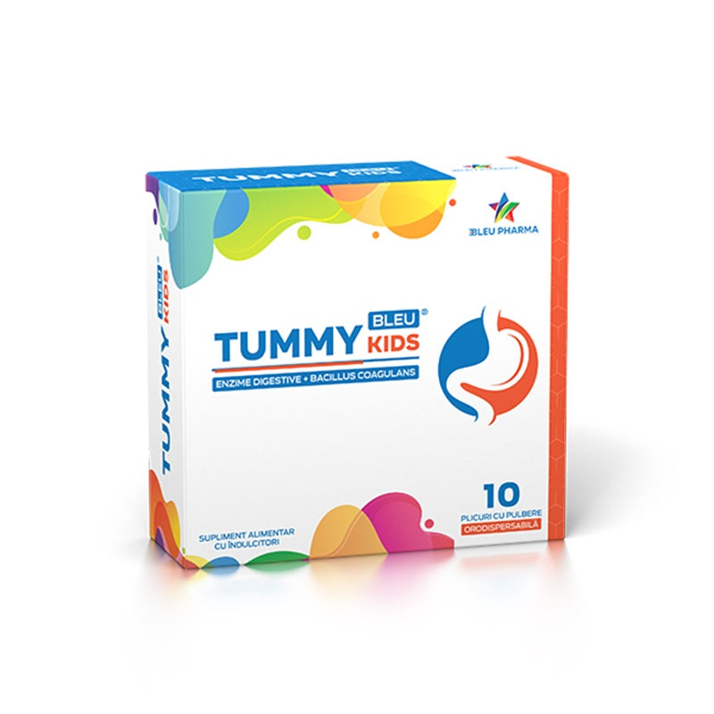 Tummy bleu kids 10plicuri - Bleu Pharma