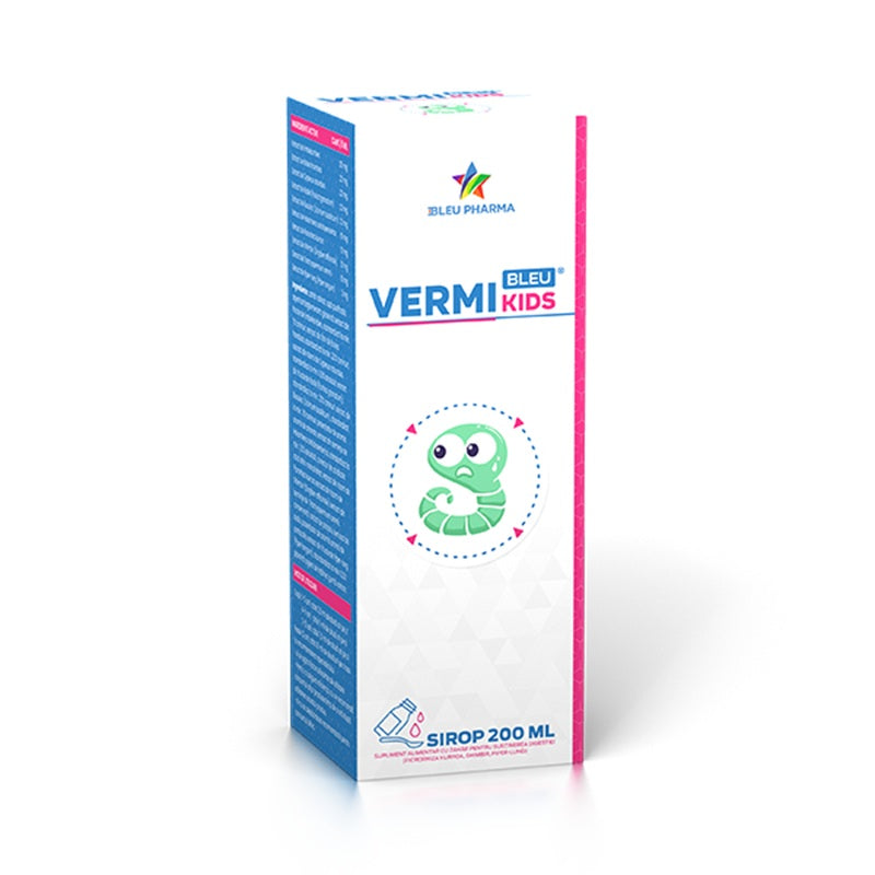 Vermibleu kids sirop 200ml - Bleu Pharma