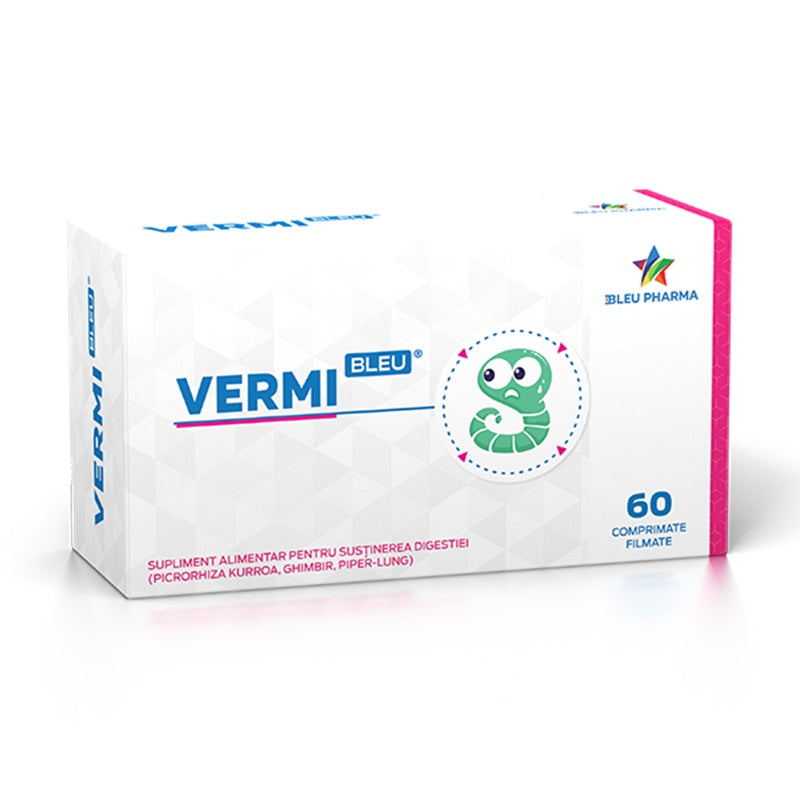 Vermibleu 60cpr filmate - Bleu Pharma