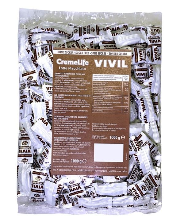 Vivil latte macchiato fara zahar 1kg - Vivil