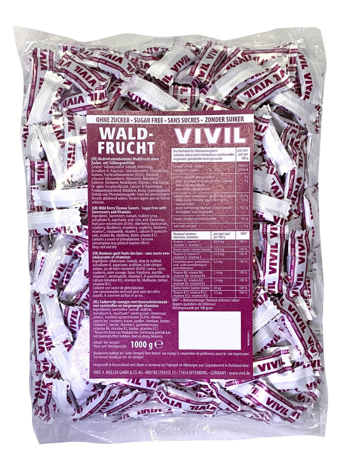 Vivil multivitamine fr.pad.f.zahar 1kg - Vivil