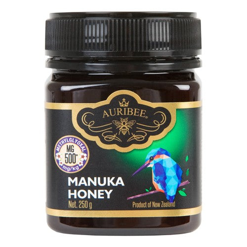 Miere manuka mg500+ 250gr auribee - Bragutas Queens Ltd