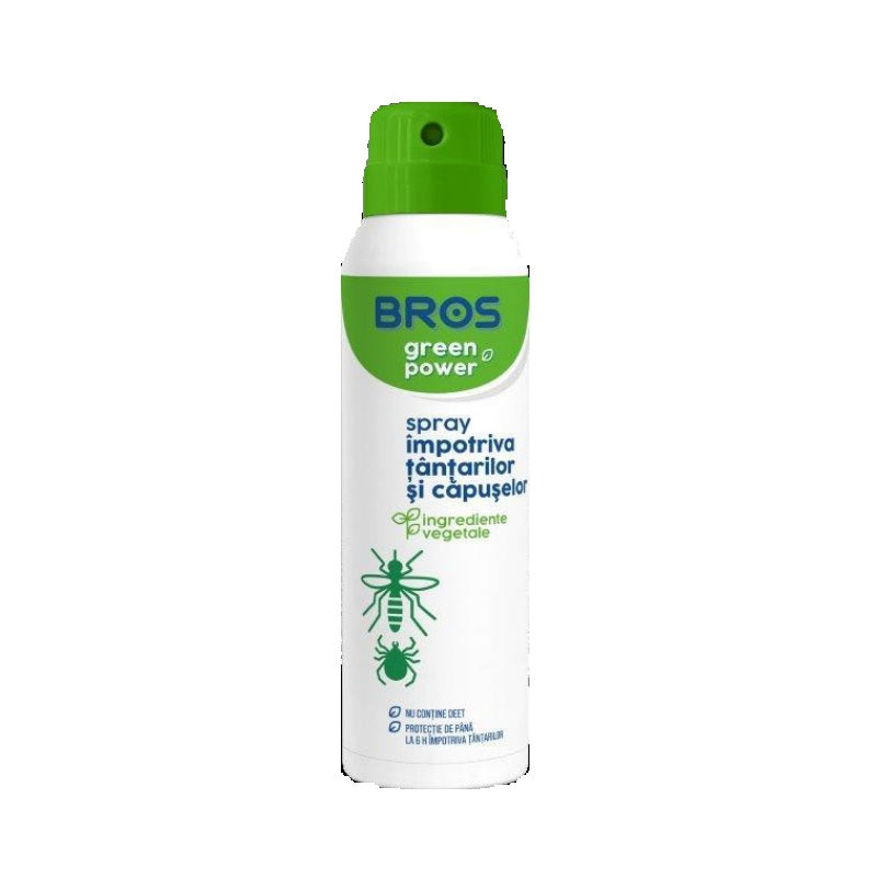 Spray anti-tantari si capuse Bros Green Power, 90ml - Bros