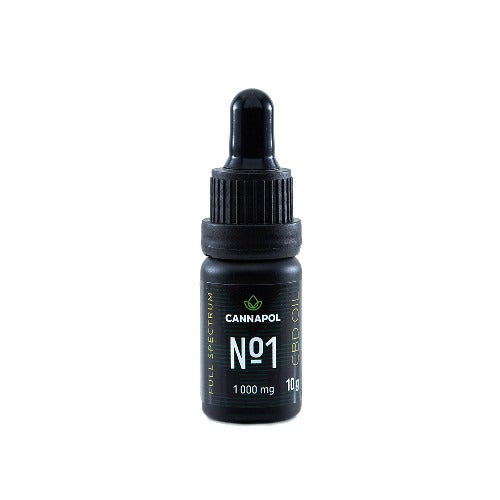 Ulei cbd 10% cannapol (spectru complet) 10gr - Cannapol