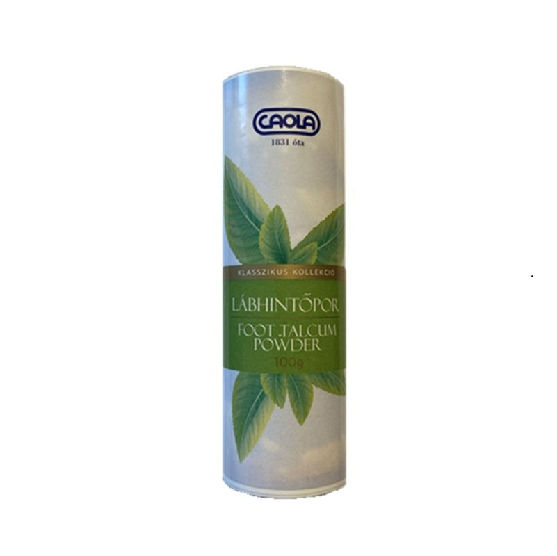 Pudra de talc cu menta piperata, 100g - Caola