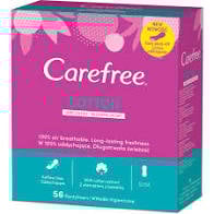 Carefree cotton fresh pantyliners 56buc - Johnson&Johnson