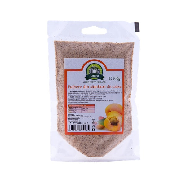 Pulbere din samburi de caise 100gr - Carmita