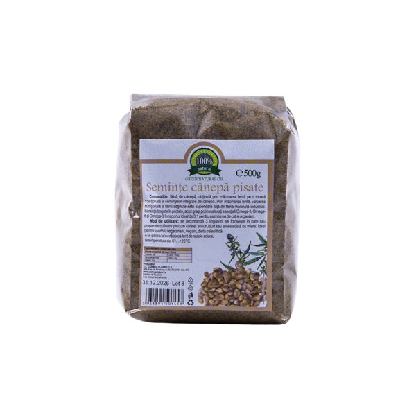 Seminte de canepa pisate 500gr - Carmita