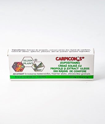Carpicon s supozitor 1gr*10 (cut) - Elzin Plant