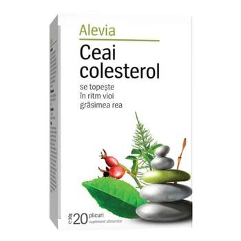 Ceai pentru colesterol 1,5gr*20dz - Alevia
