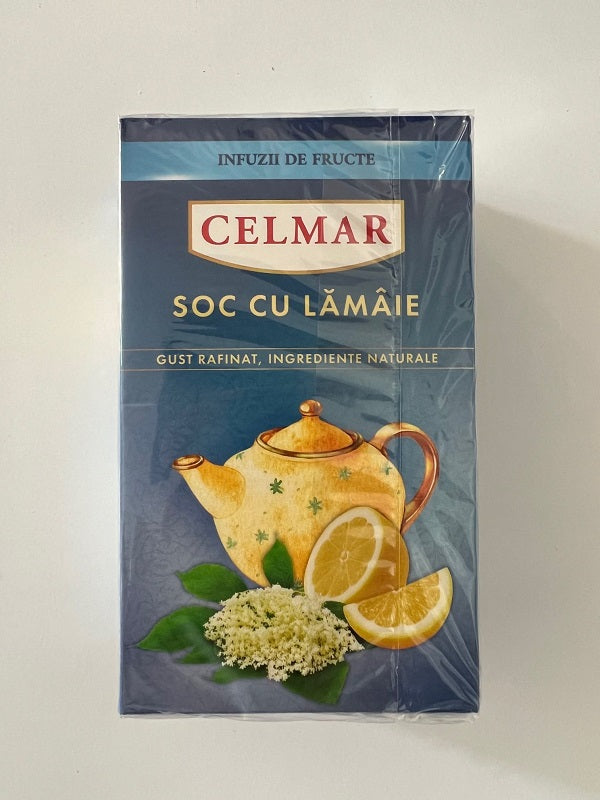Ceai de soc cu lamaie fructe 1,50gr*20dz - Celmar