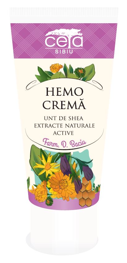 Crema Hemo cu unt de shea si extracte naturale 50 ml-CETA.00035