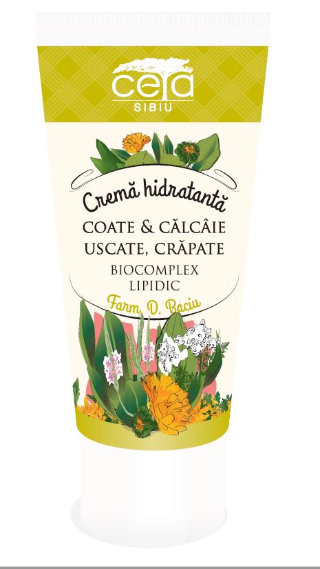 Crema hidratanta pentru coate si calcaie 50 ml-CETA.00038