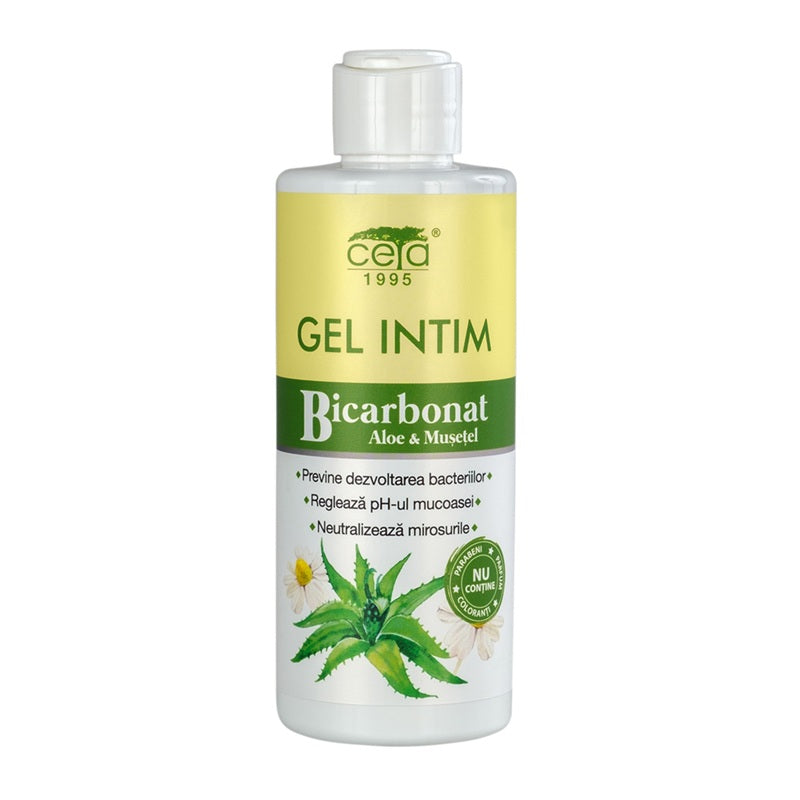 Gel intim bicarb.&aloe&musetel 200ml flacon - Ceta