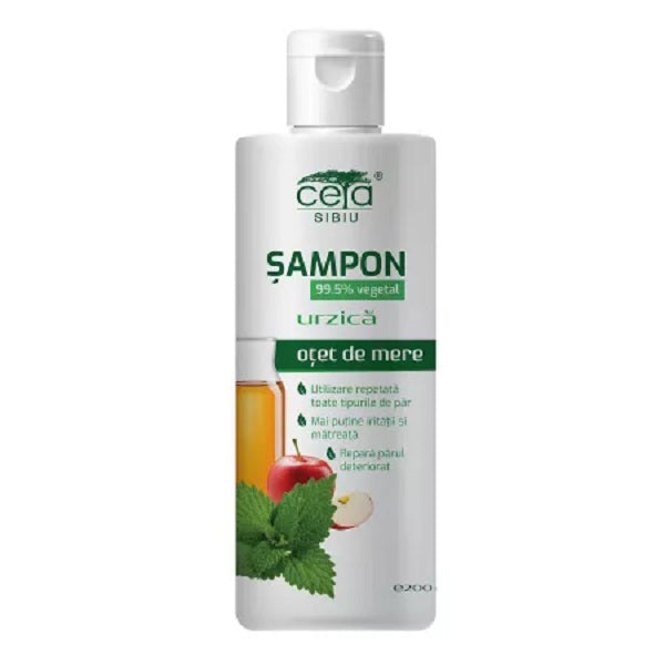 Sampon urzica si otet de mere 200ml - Ceta
