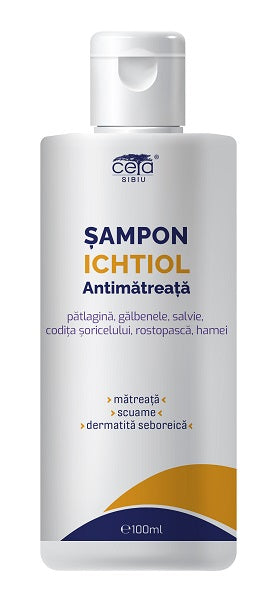Sampon ichtiol antimatreata 100ml - Ceta