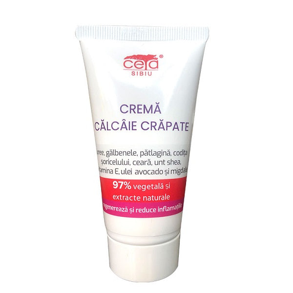 Crema pentru calcaie crapate, 97% vegetala, 50 ml-CETA.00127