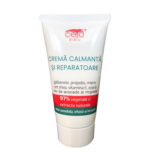 Crema calmanta si reparatoare 97% vegetala 50ml - Ceta