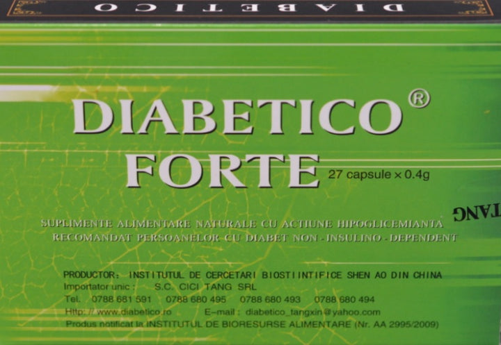 Diabetico Forte, 27 capsule-CHNA.00007