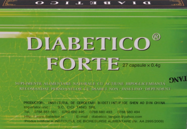 Diabetico Forte, 27 capsule-CHNA.00007