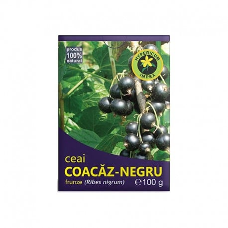 Ceai de coacaz negru frunze 100gr - Hypericum