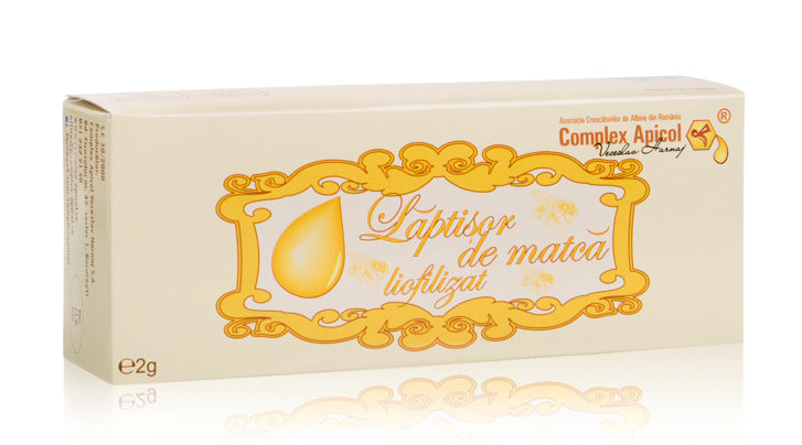 Laptisor de matca liofilizat 10fiole - Complex Apicol