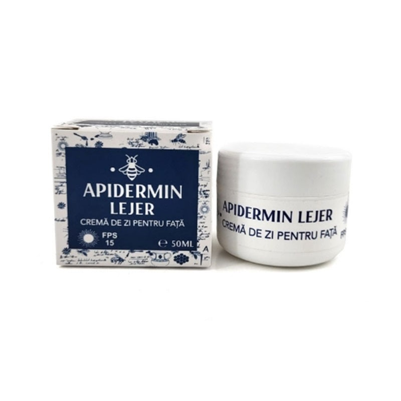 Apidermin lejer crema fata hidratanta zi 50ml - Complex Apicol