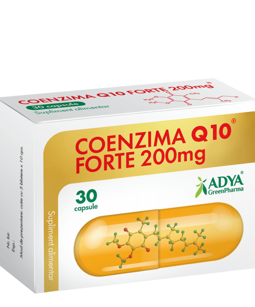 Coenzima q10 forte 200mg 30cps - Adya Green Pharma