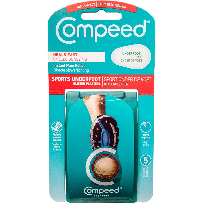 Plasturi sport pt.basicile de pe talpa 5buc - Compeed