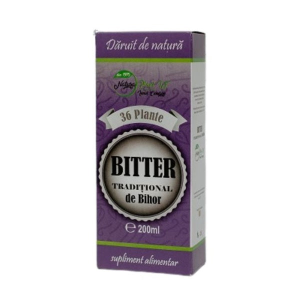 Bitter traditional de bihor 36plante 200ml - Natura Plant Poieni