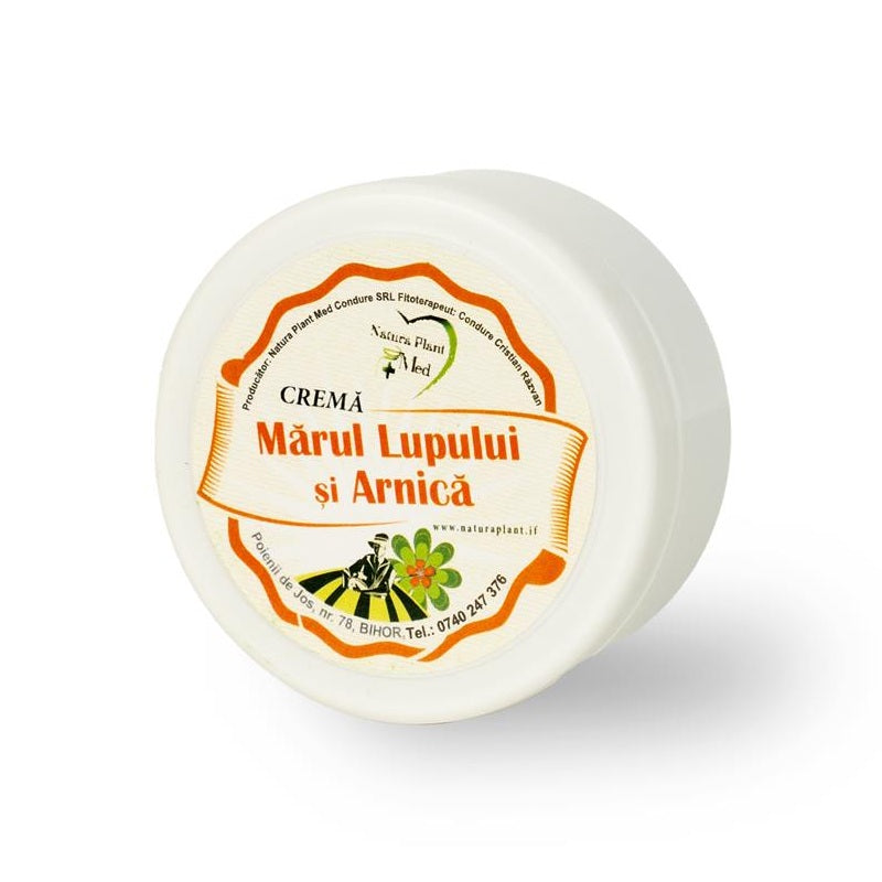 Crema marul lup.&arnica 100ml - Natura Plant Poieni