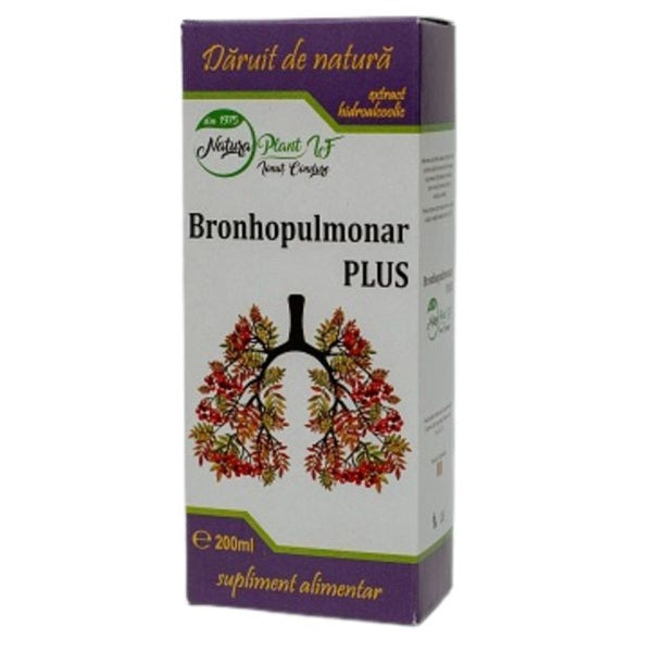 Extract bronhopulmonar plus 200ml - Natura Plant Poieni