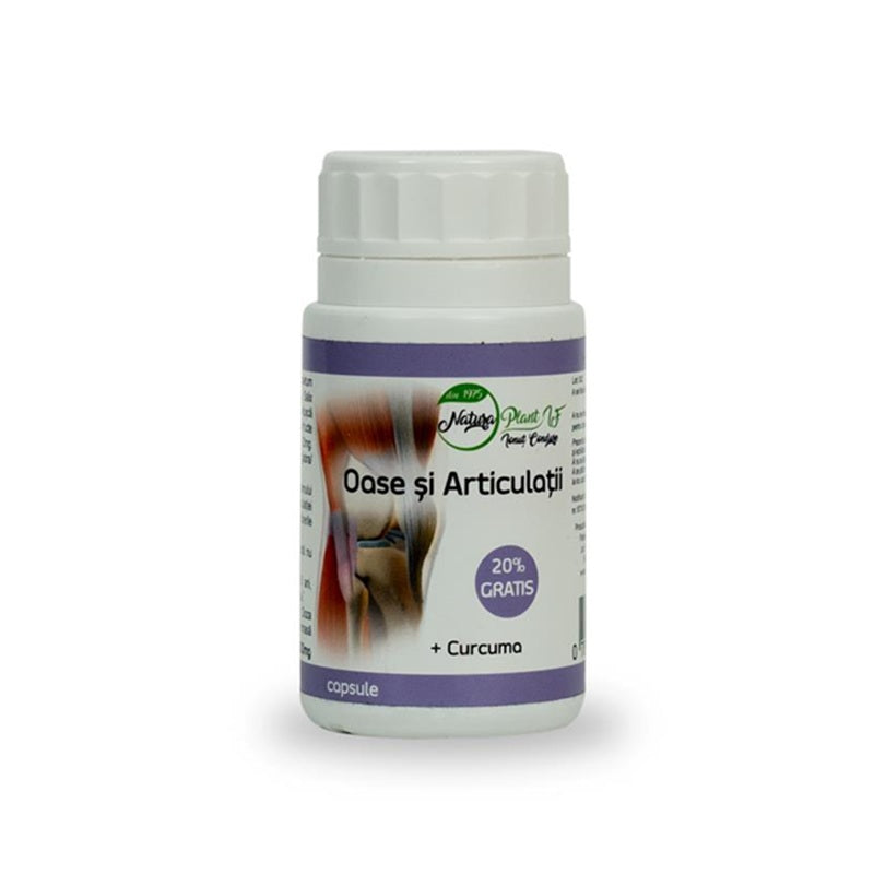 Oase si articulatii+curcuma 72cps - Natura Plant Poieni