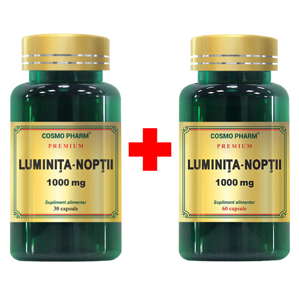 Luminita noptii 1000 mg 60 comprimate + 30 comprimate pachet-COSM.00022