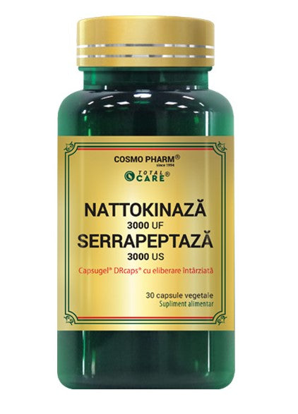 Nattokinaza serrapeptaza 30cps - Cosmo Pharm - Premium